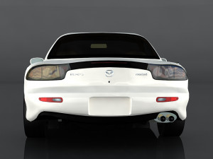 1997 mazda rx-7 3D 모델