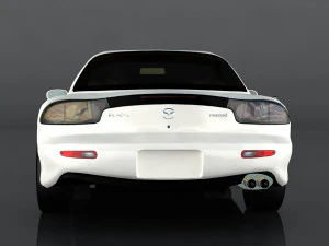 1997 mazda rx-7 Modelo 3D