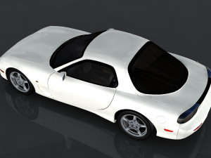 1997 mazda rx-7 3D 모델