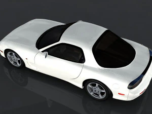 1997 mazda rx-7 Modelo 3D
