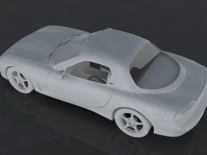 1997 mazda rx-7 Modelo 3D