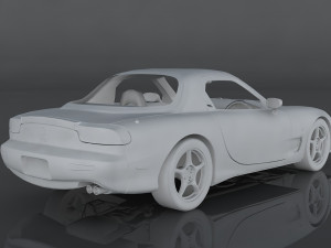 1997 mazda rx-7 3D 모델