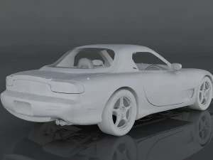 1997 mazda rx-7 Modelo 3D