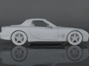 1997 mazda rx-7 Modelo 3D