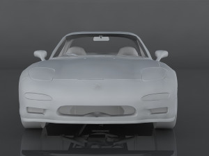 1997 mazda rx-7 3D 모델