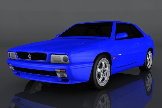 maserati ghibli cup 3D Модель .c4d .max .obj .3ds .fbx .stl .blend