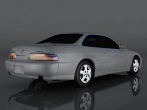 1997 lexus sc300 3D Model