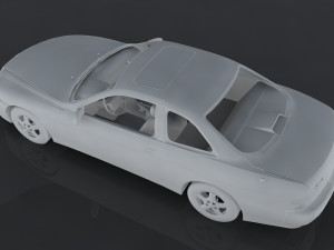 1997 lexus sc300 3D 模型