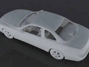 1997 lexus sc300 3D Model
