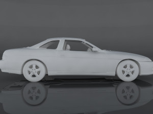 1997 lexus sc300 3D 模型