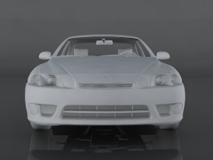 1997 lexus sc300 3D 模型