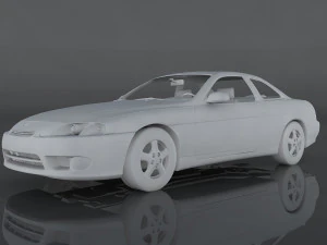 1997 lexus sc300 3D Model