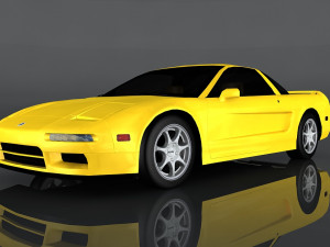1997 acura nsx 3D Model