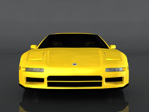 1997 acura nsx 3D Model