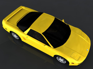 1997 acura nsx 3D Model
