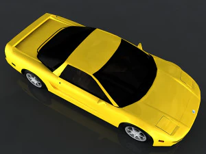 1997 acura nsx 3D Model