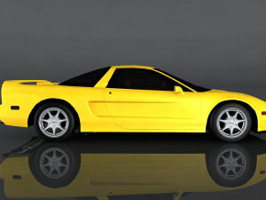 1997 acura nsx 3D Model