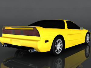 1997 acura nsx 3D Model