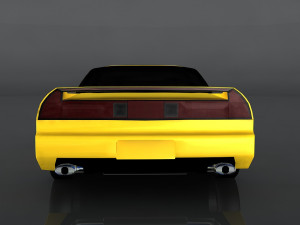 1997 acura nsx 3D Model