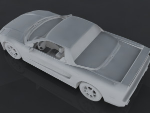 1997 acura nsx 3D Model