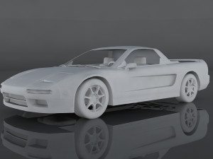 1997 acura nsx 3D Model