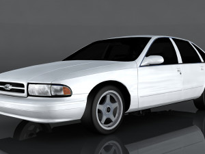 chevrolet impala ss Model 3D
