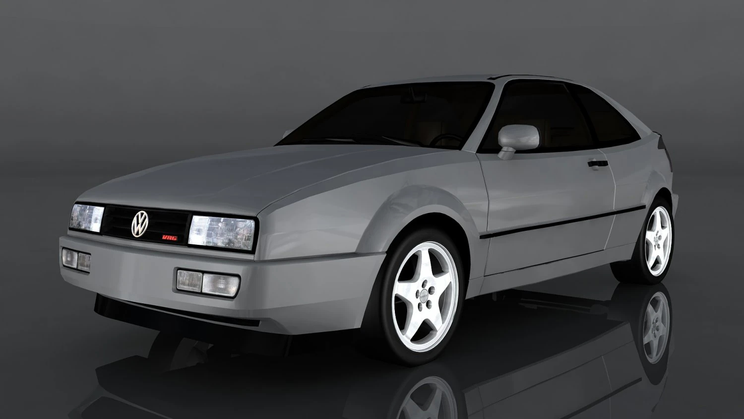 volkswagen corrado vr6 3D Model .c4d .max .obj .3ds .fbx .stl .blend 