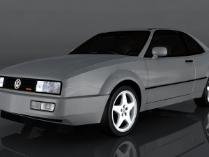 volkswagen corrado vr6 3D मॉडल