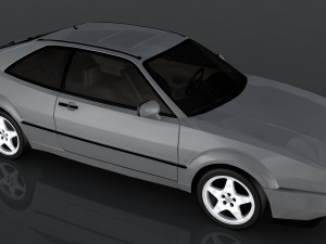 volkswagen corrado vr6 3D मॉडल