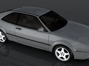volkswagen corrado vr6 3D Model