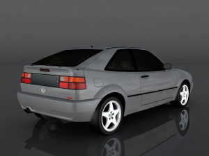 volkswagen corrado vr6 3D मॉडल