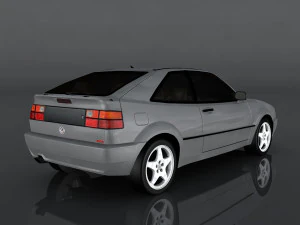 volkswagen corrado vr6 3D Model