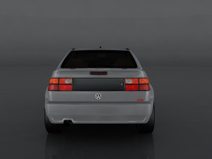 volkswagen corrado vr6 3D मॉडल