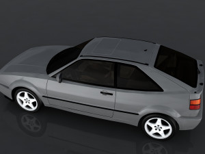volkswagen corrado vr6 3D मॉडल