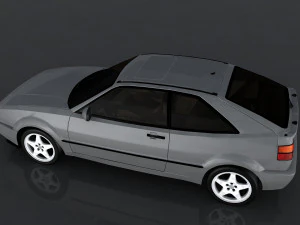 volkswagen corrado vr6 3D Model