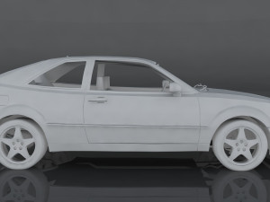 volkswagen corrado vr6 3D मॉडल