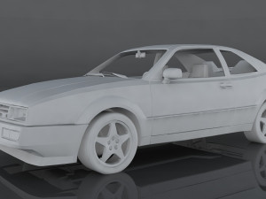volkswagen corrado vr6 3D मॉडल