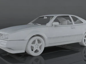 volkswagen corrado vr6 3D Model