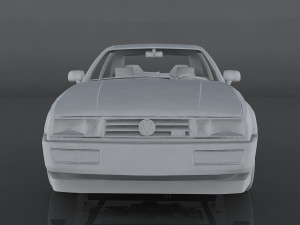 volkswagen corrado vr6 3D मॉडल
