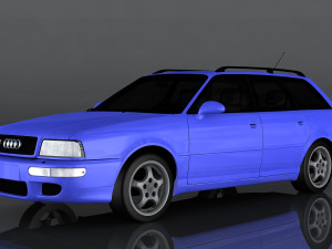 audi rs2 3D Модель
