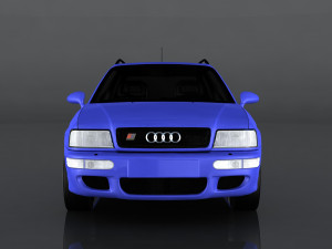 audi rs2 Model 3D