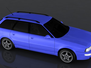 audi rs2 Model 3D