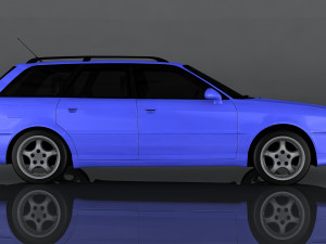 audi rs2 Model 3D