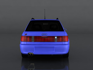 audi rs2 Model 3D