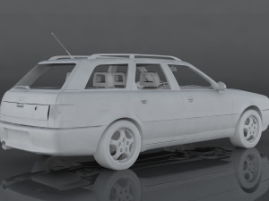 audi rs2 Model 3D
