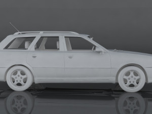 audi rs2 Model 3D