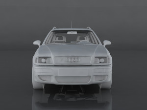 audi rs2 Model 3D