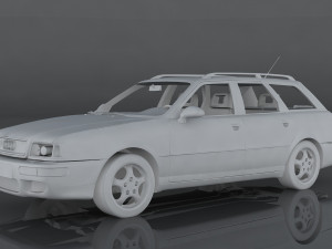 audi rs2 Model 3D