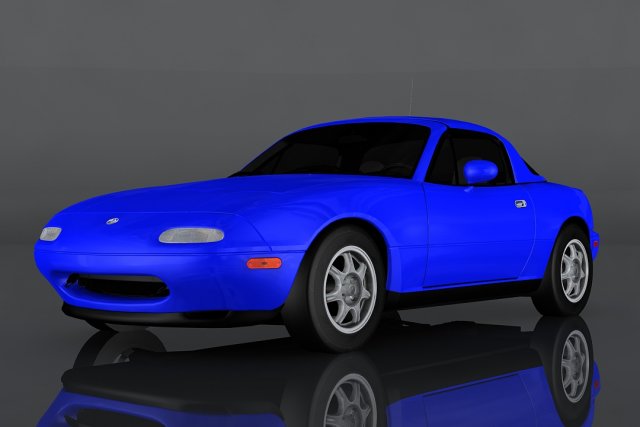 1994 mazda mx-5 miata 3D मॉडल .c4d .max .obj .3ds .fbx .stl .blend 