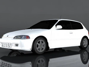 1994 honda civic 3D Model